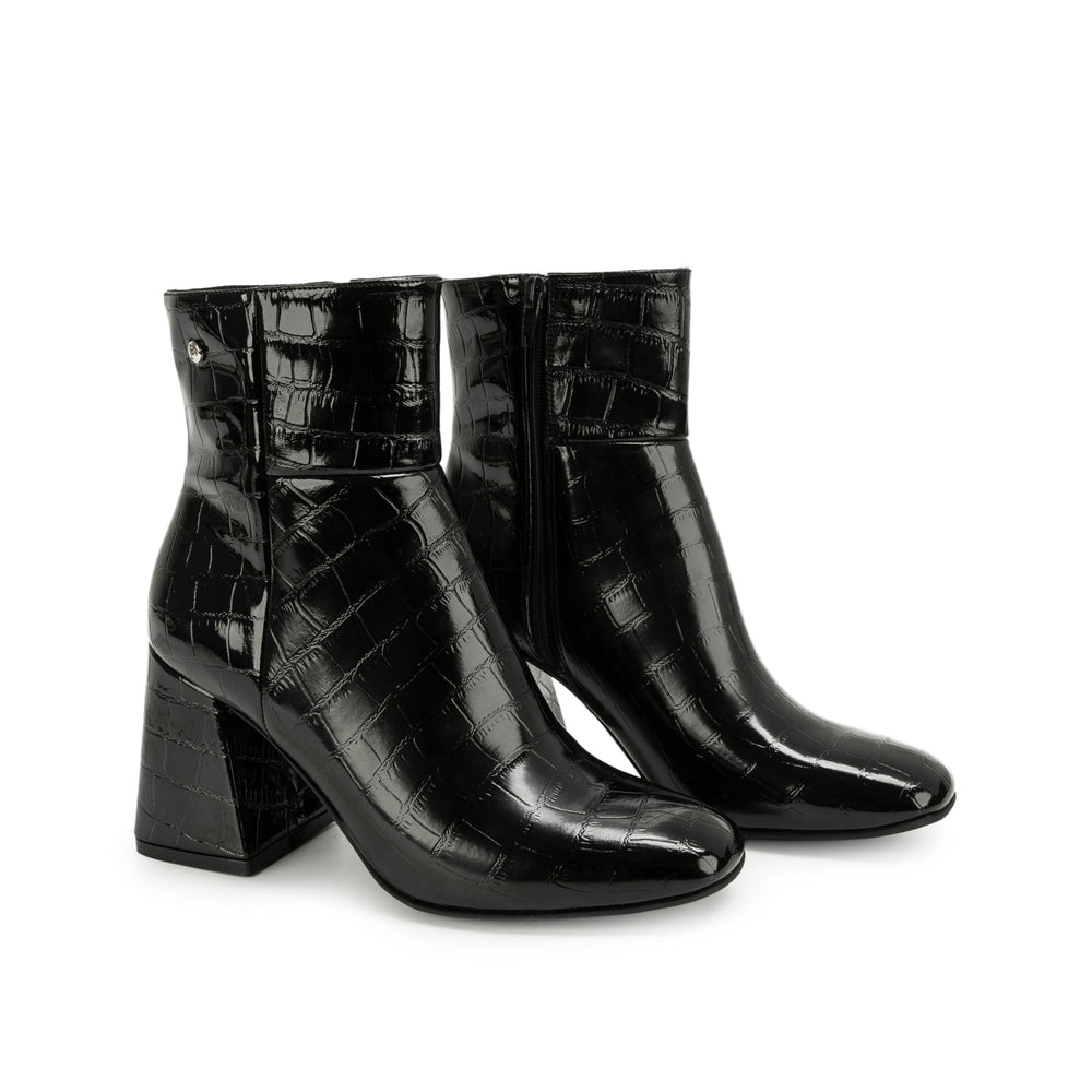 Botin Basico Casual Negro