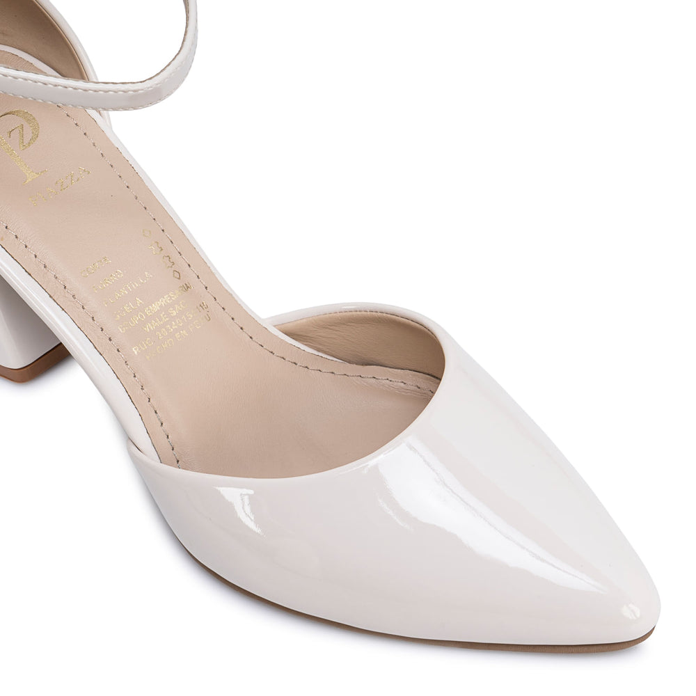 Zapato D'Orsay Casual Hueso