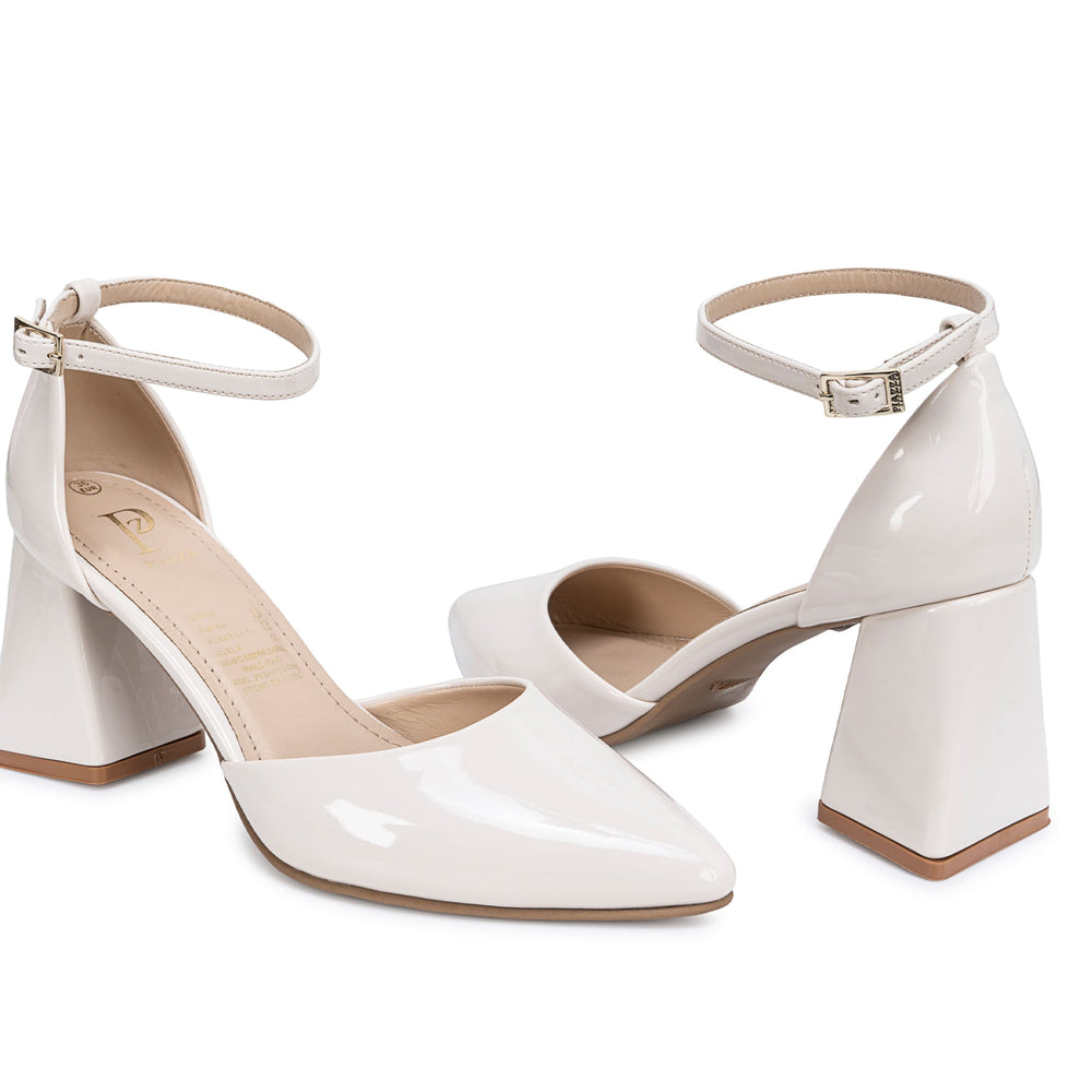 Zapato D'Orsay Casual Hueso