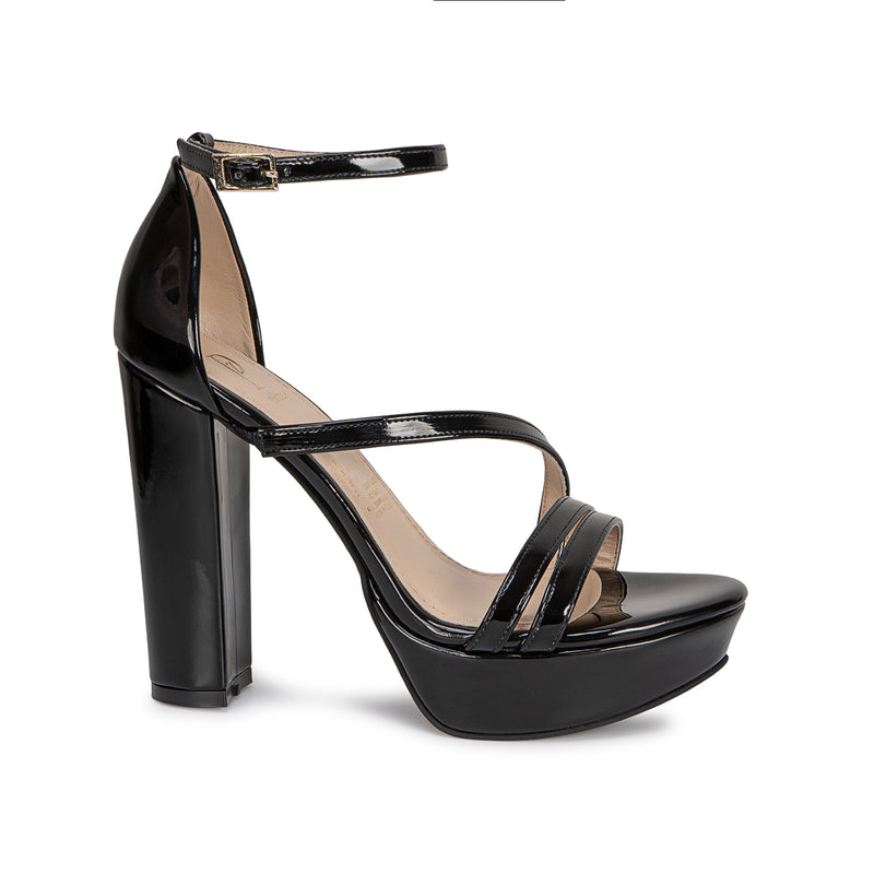 Sandalia D'Orsay Casual Negro