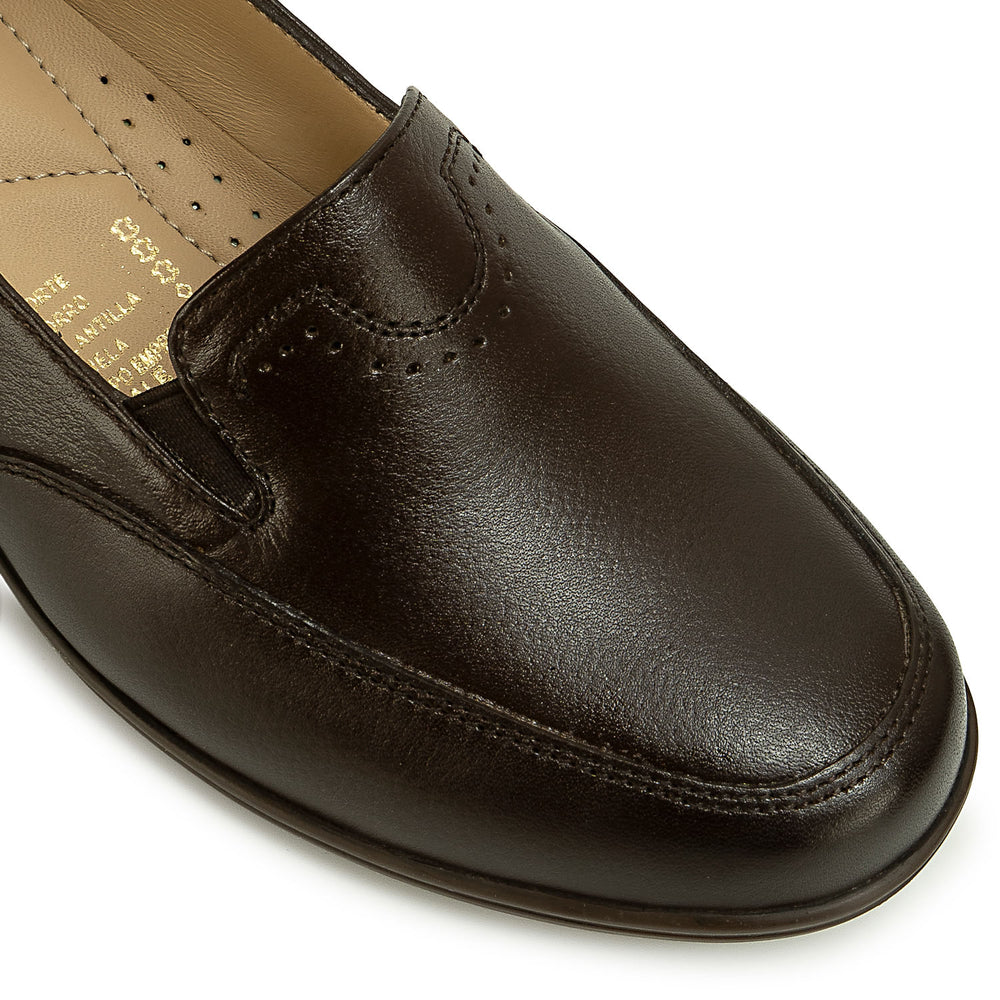 Zapato Mocasín Casual Marron