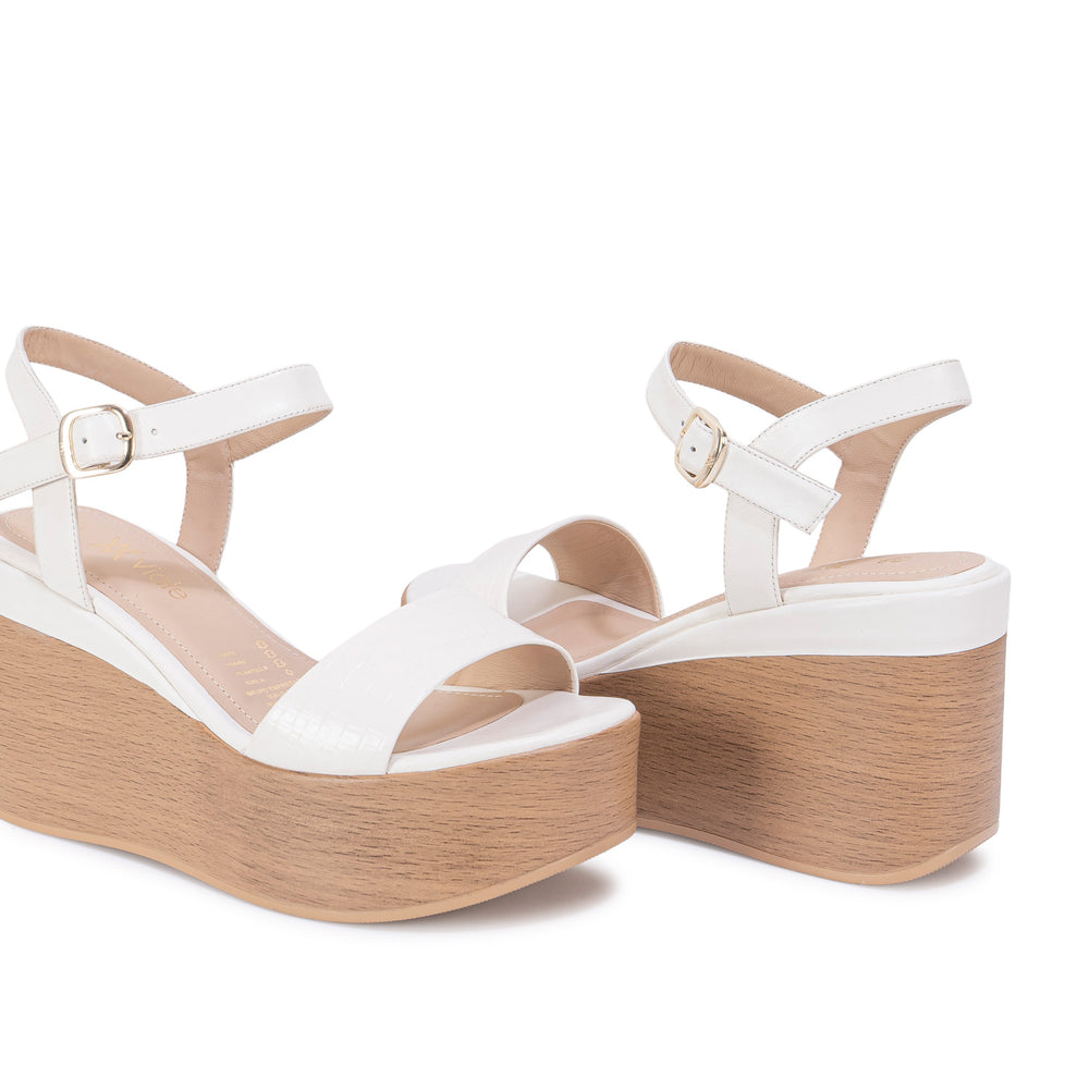 Sandalia Casual Blanco Sof