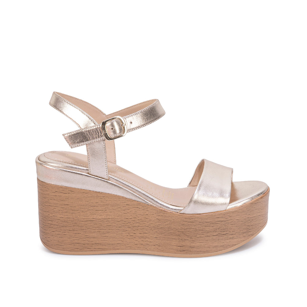 Sandalia Casual Champagne