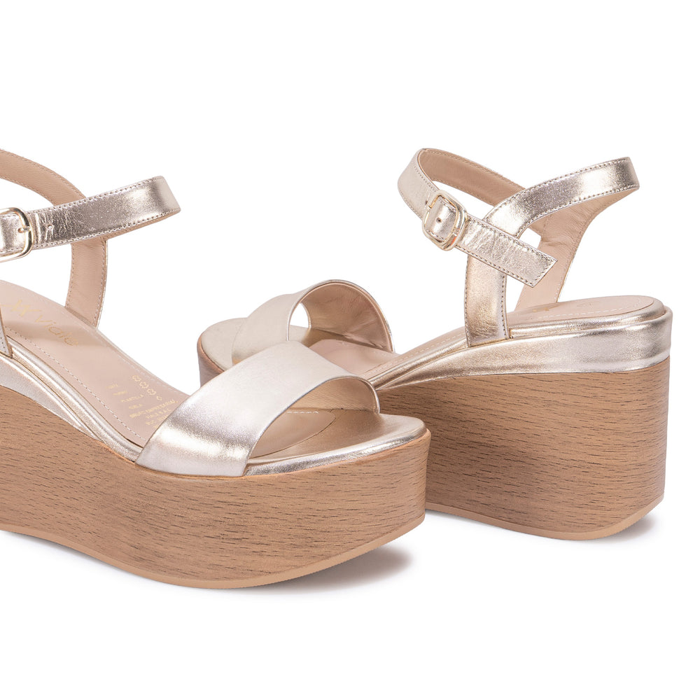 Sandalia Casual Champagne