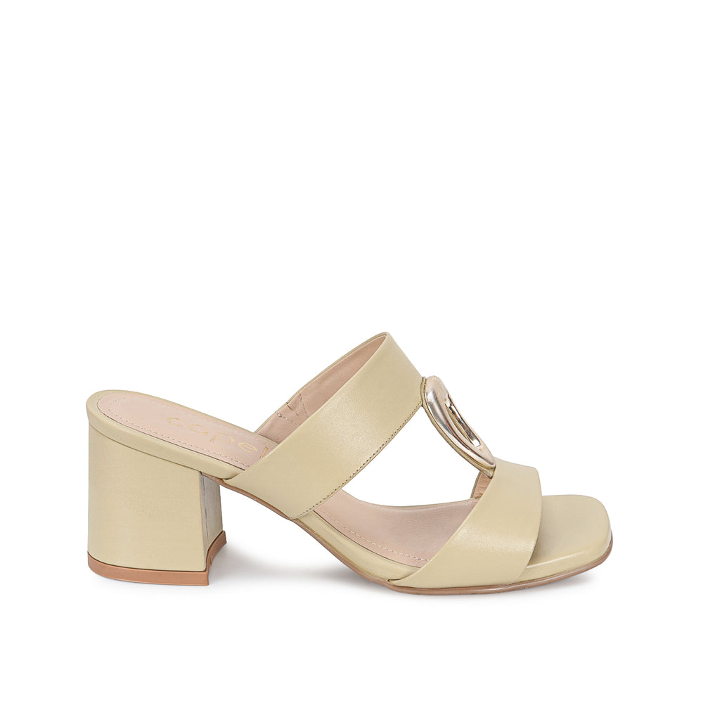 Sandalia Slide Casual Matcha
