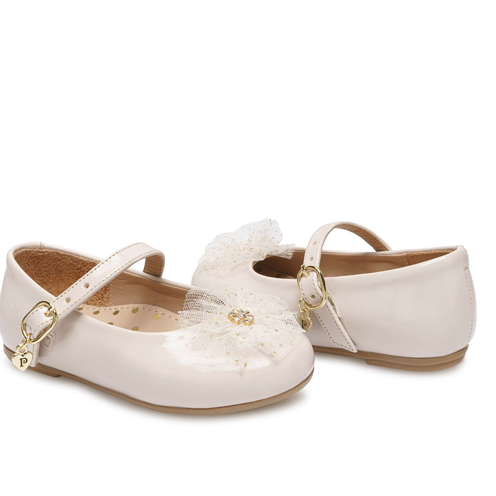 Zapato Ballerina Casual Hueso