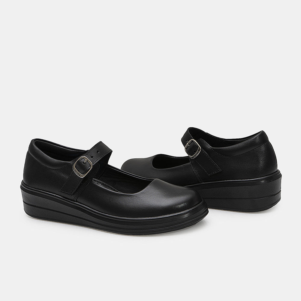 Zapato Escolar Casual Negro
