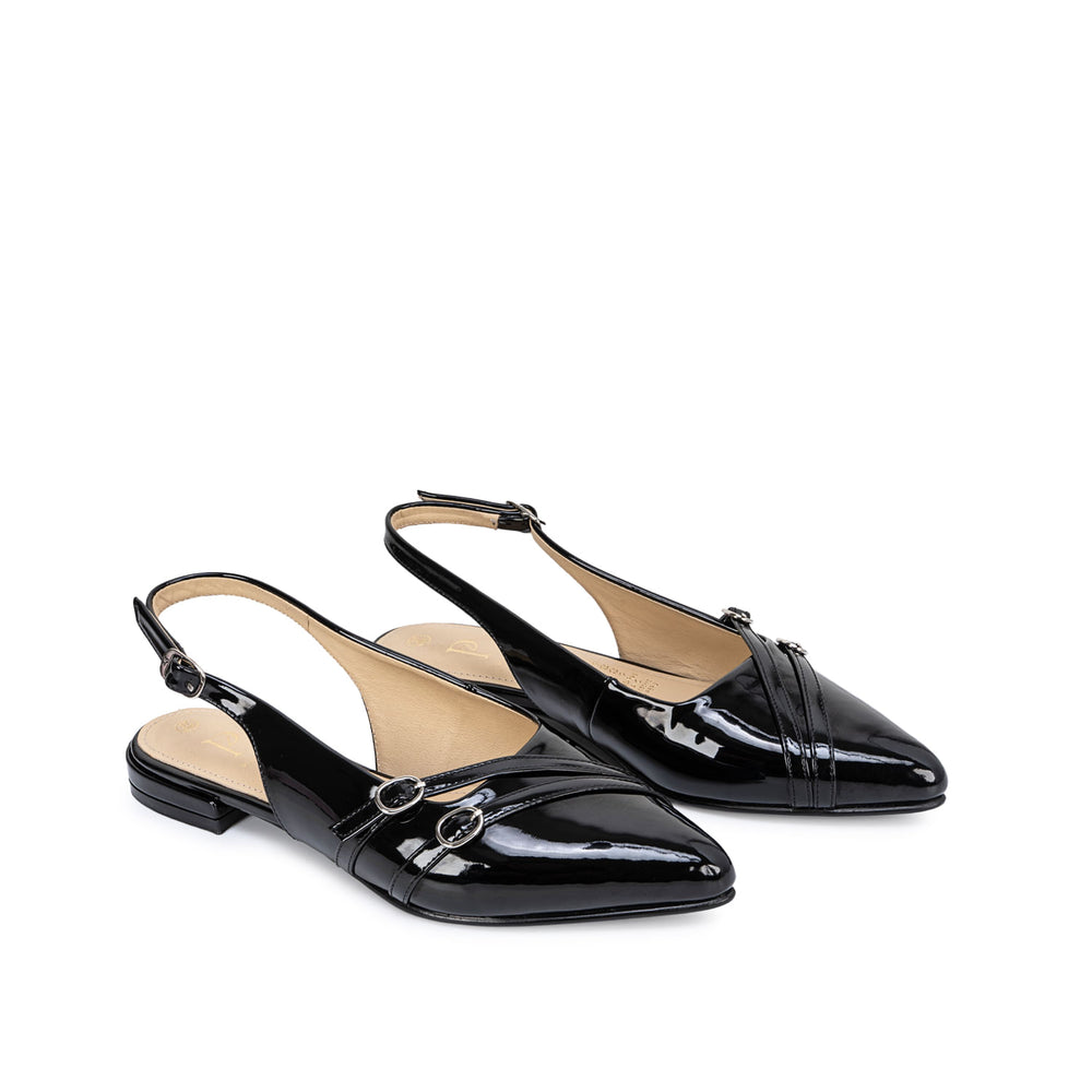 Zapato Stiletto Casual Negro
