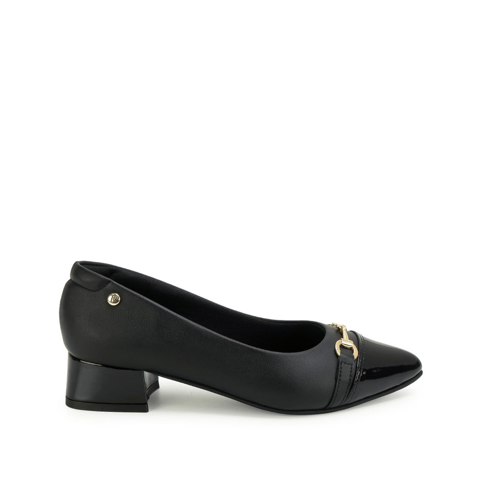 Zapato Stiletto Casual Negro