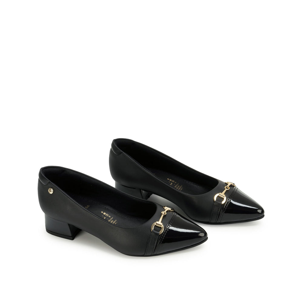 Zapato Stiletto Casual Negro