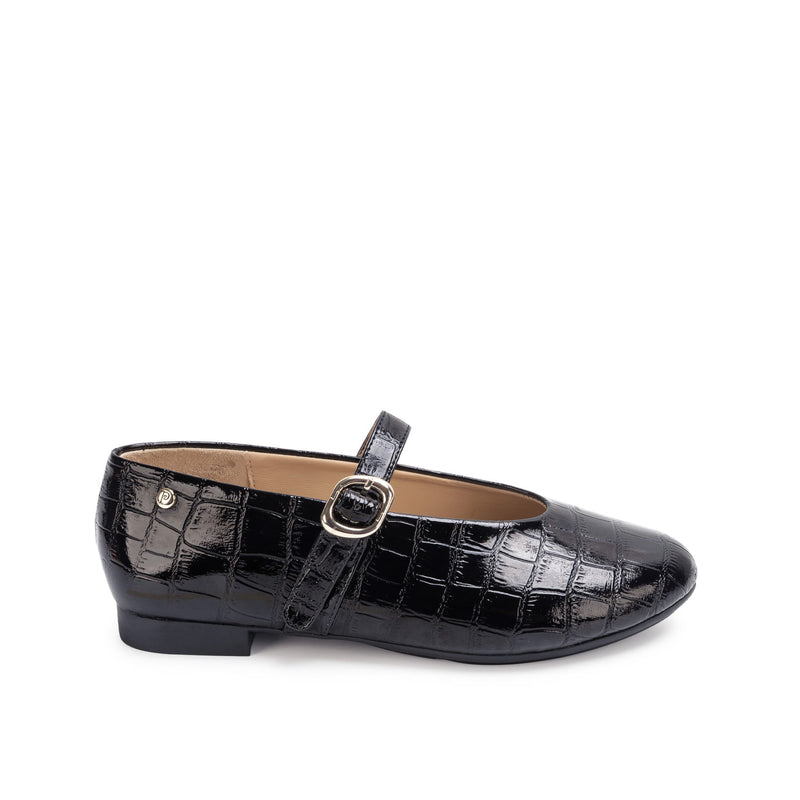 Zapato Ballerina Casual Negro