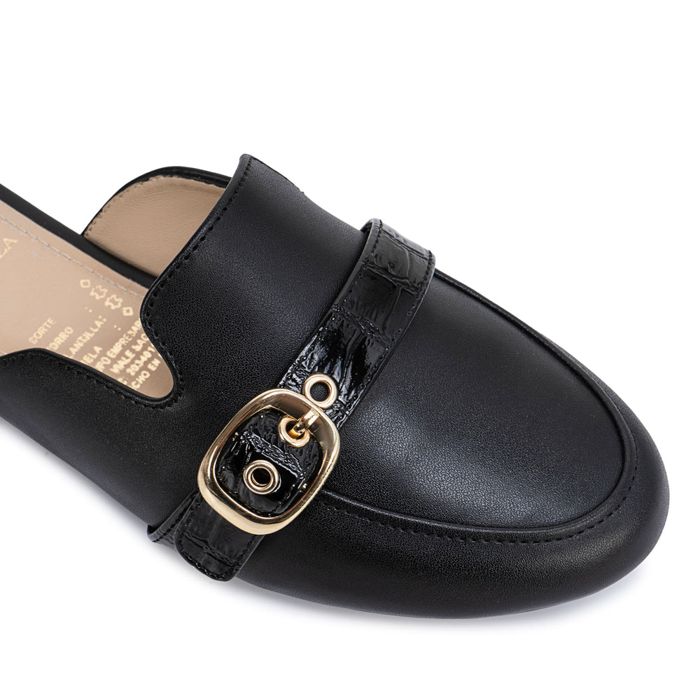 Zapato Sueco Casual Negro