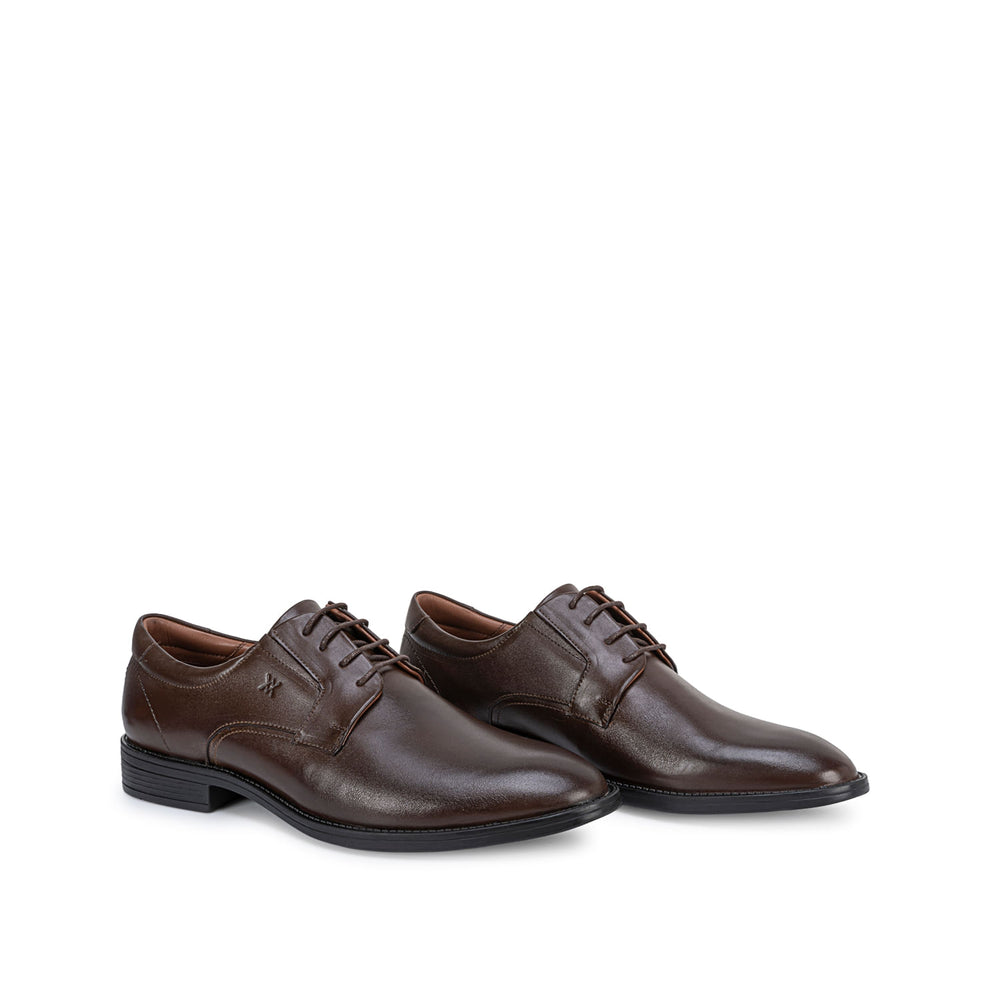 Zapato Derby Vestir Marron
