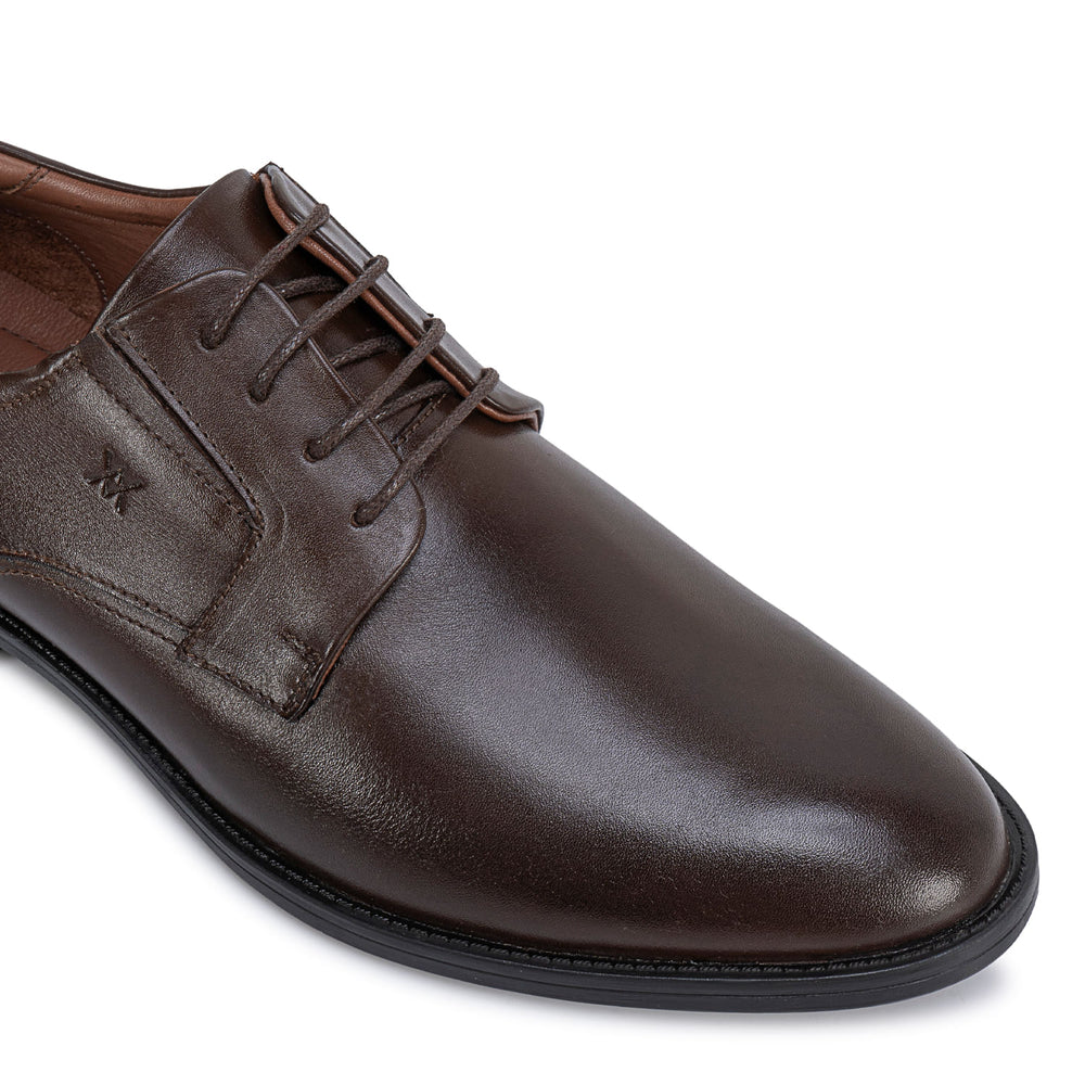 Zapato Derby Vestir Marron