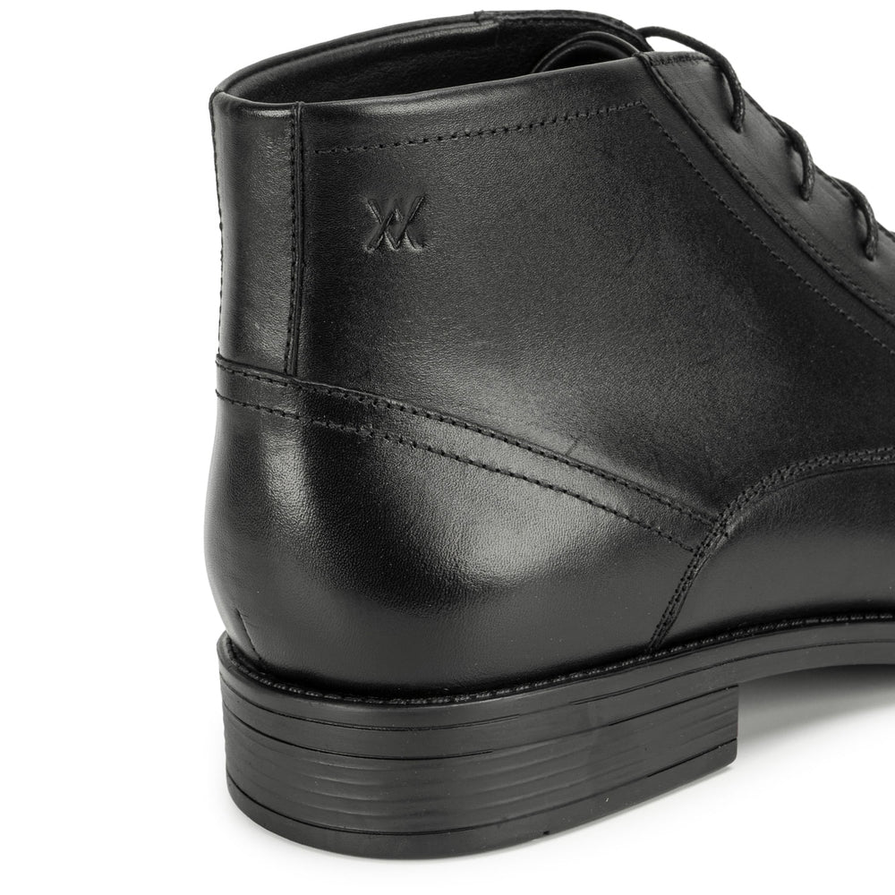 Botin Derby Casual Negro