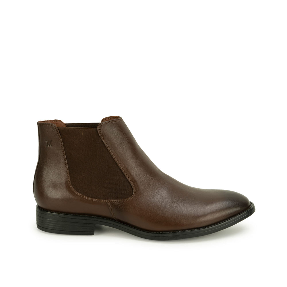 Botin Chelsea Casual Marron