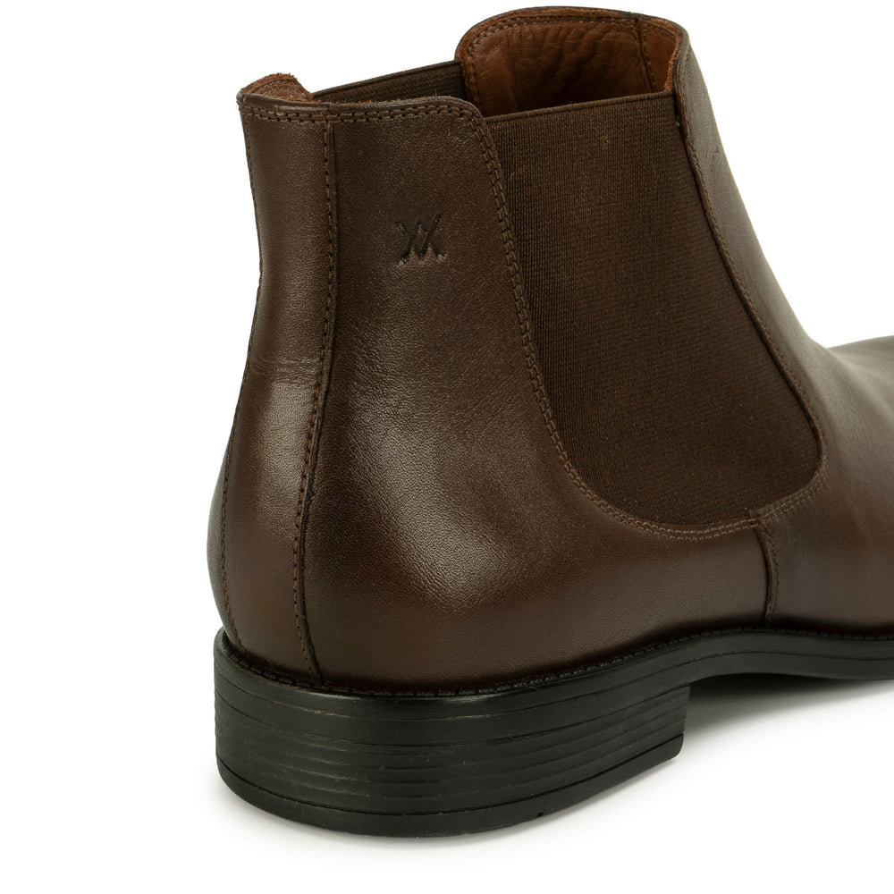 Botin Chelsea Casual Marron