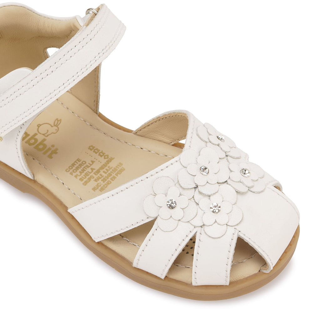 Sandalia D'orsay Casual Blanco