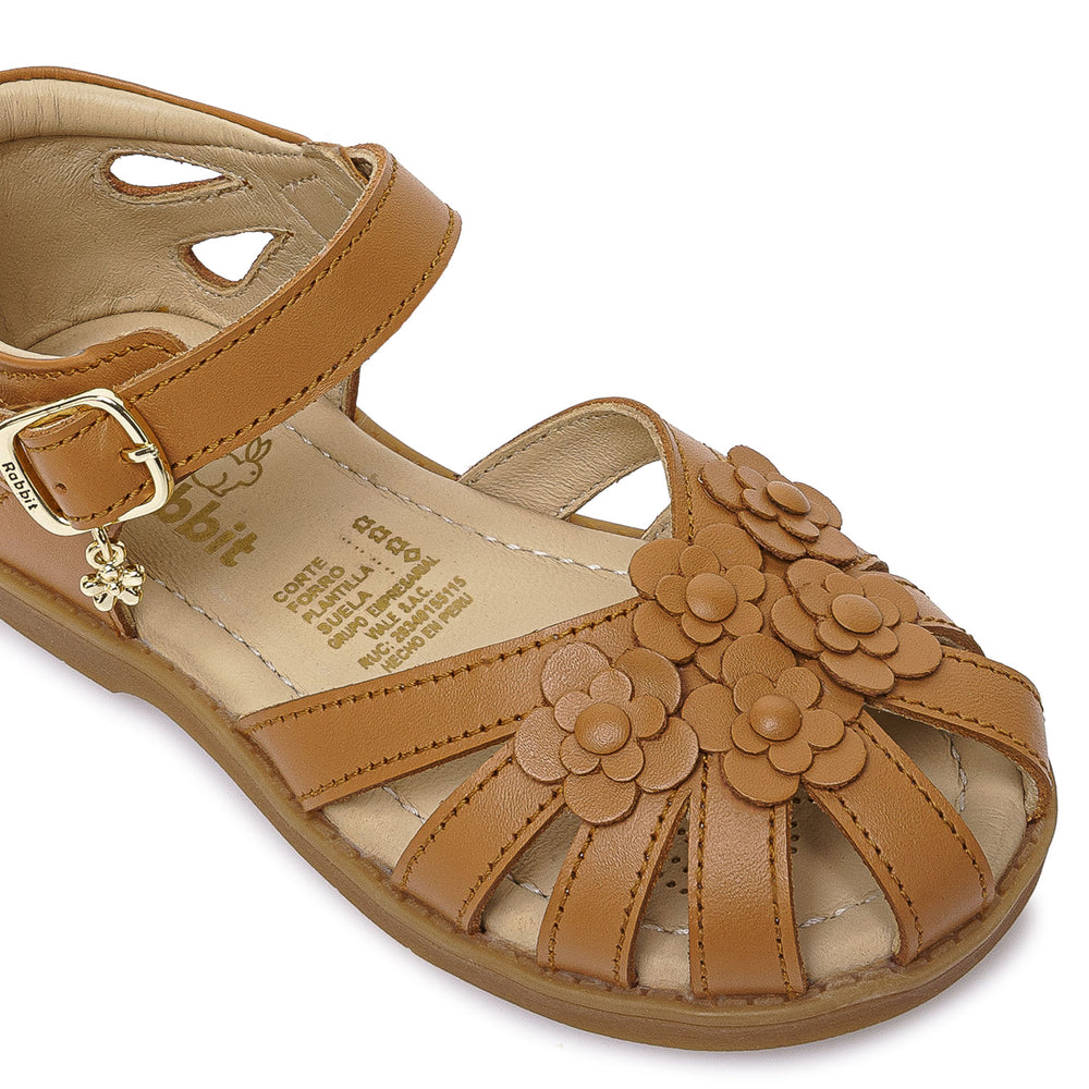 Sandalia D'orsay Casual Natural
