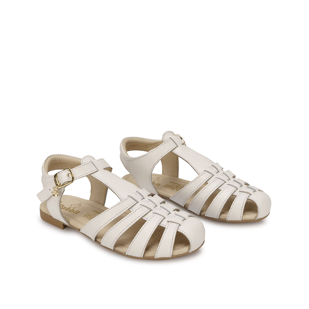 Sandalia D'orsay Casual Blanco