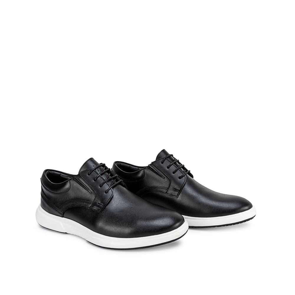 Zapato Derby Casual Negro