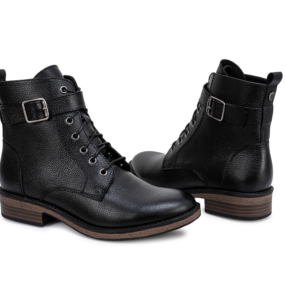 Botin Derby Casual Negro