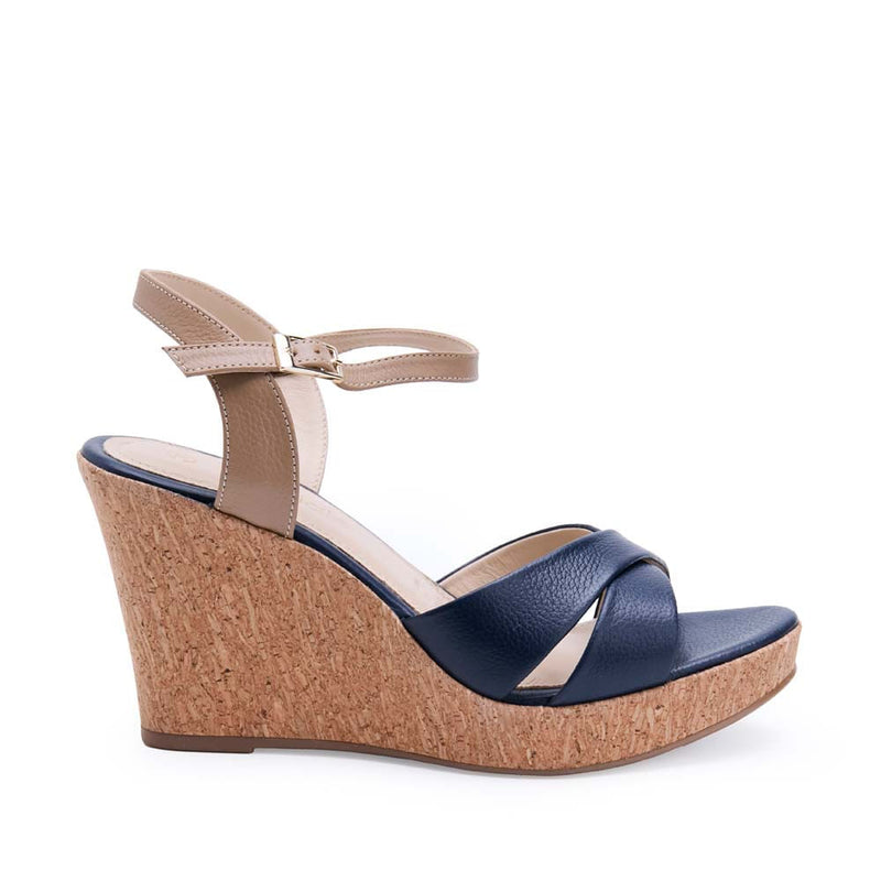 Sandalia D'orsay Casual Azul