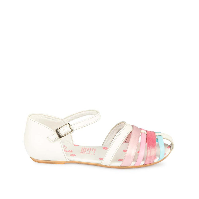 Sandalia D'orsay Casual Blanco