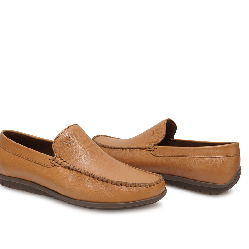 Zapato Mocasín Casual Nutria