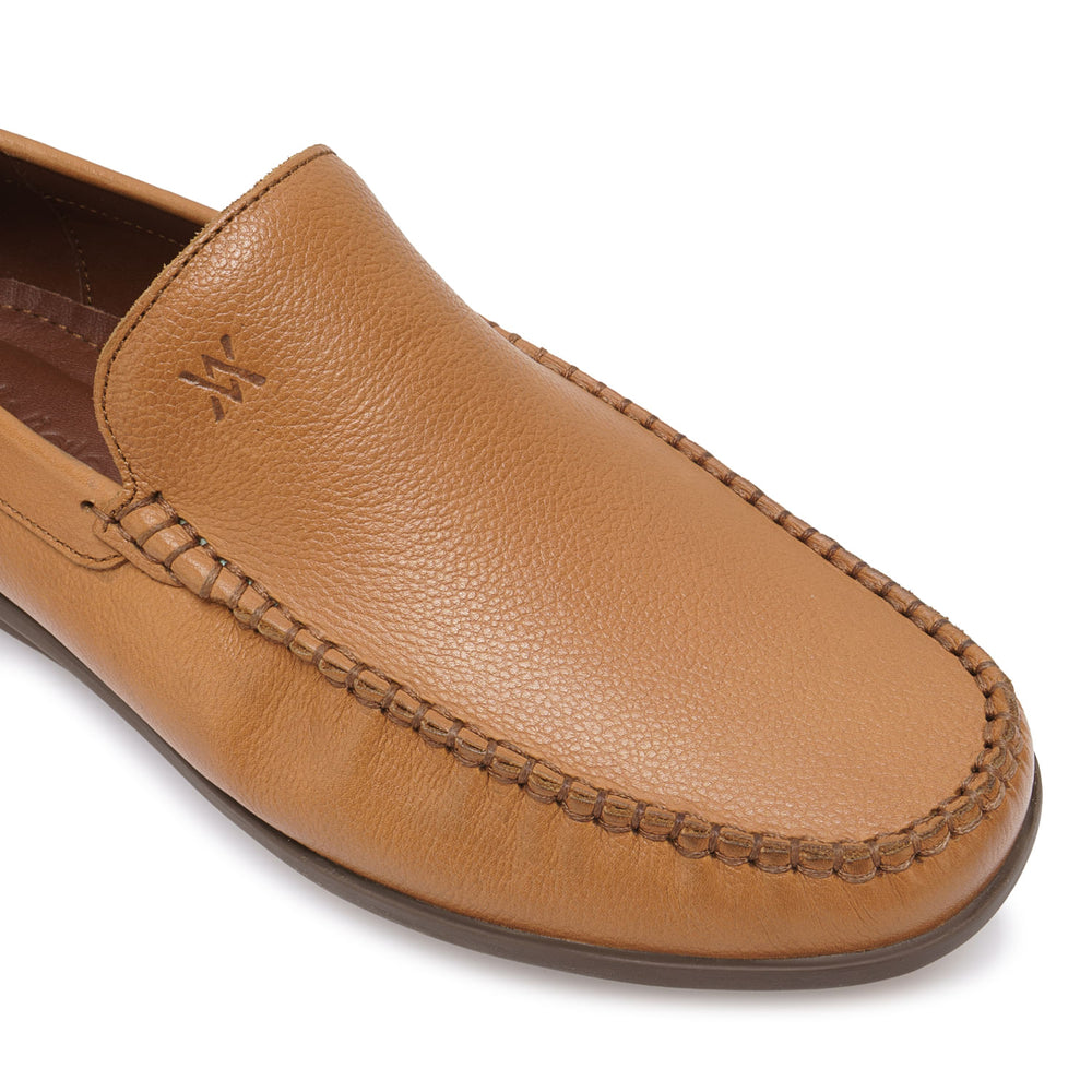 Zapato Mocasín Casual Nutria