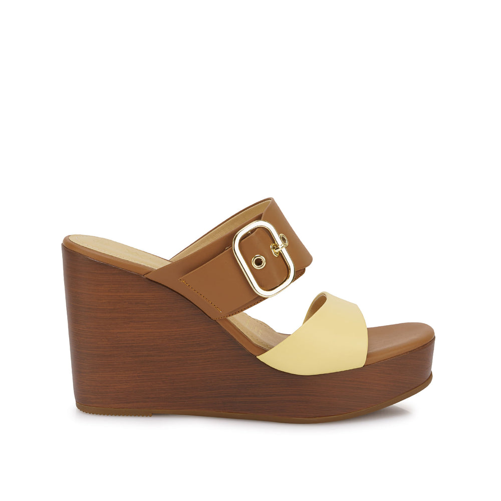 Sandalia Slide Casual Mocca