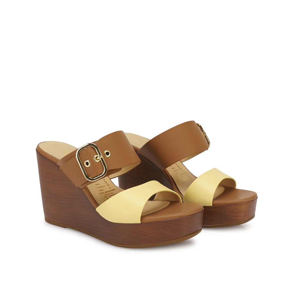 Sandalia Slide Casual Mocca