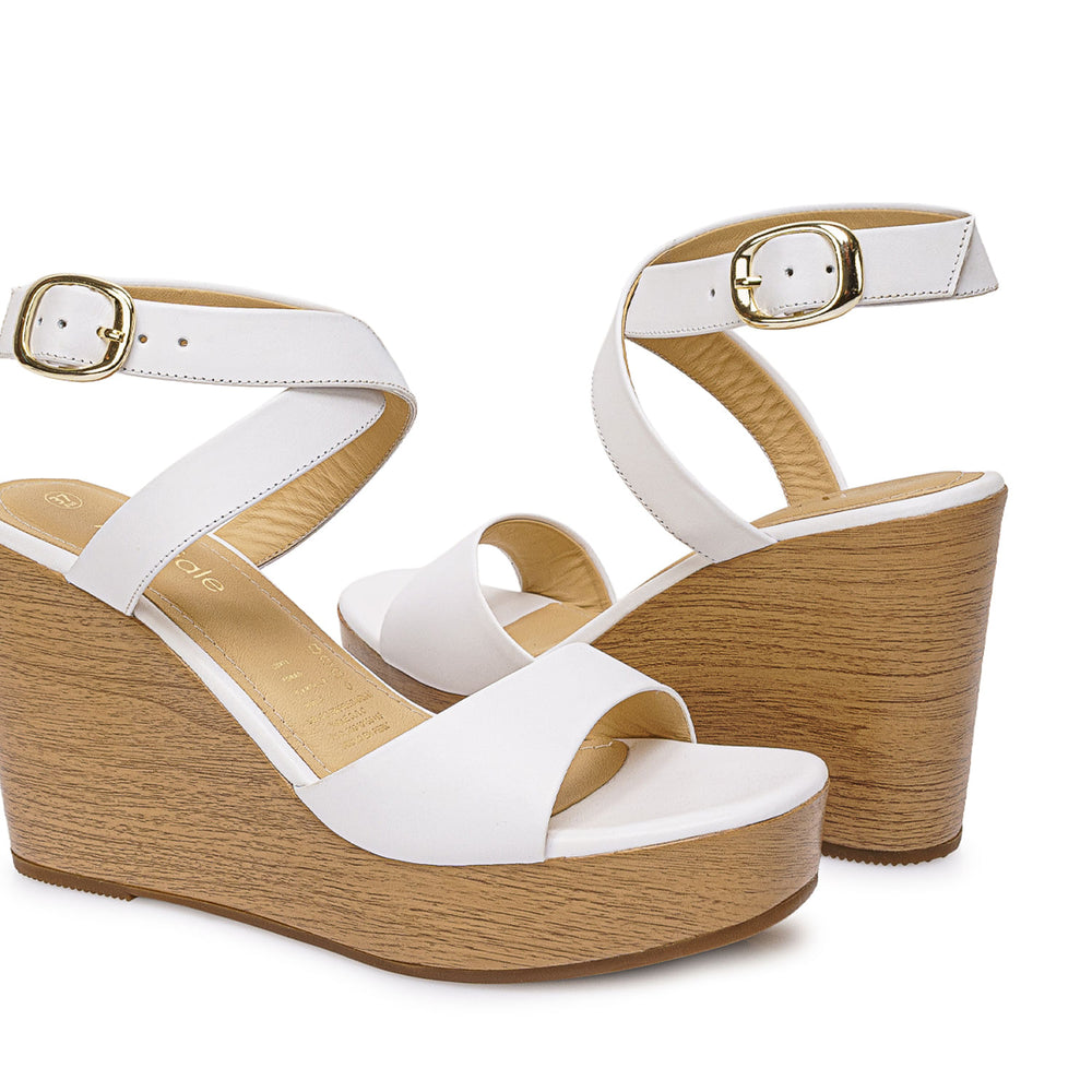 Sandalia D'orsay Casual Blanco