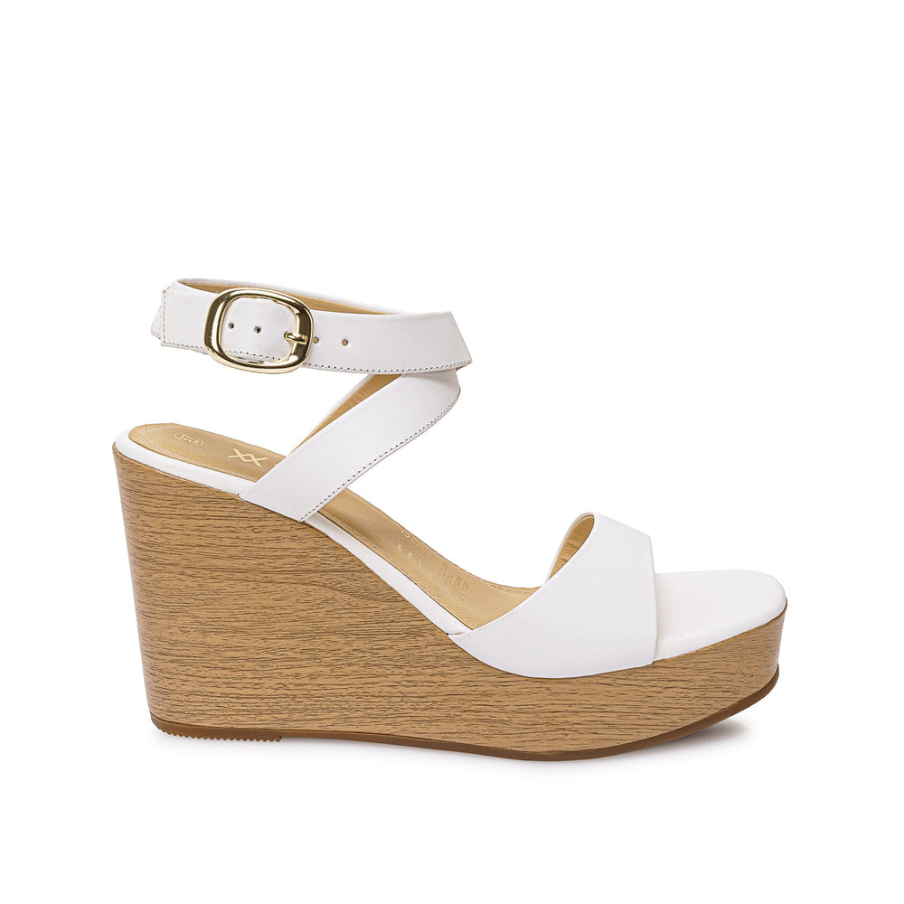 Sandalia D'orsay Casual Blanco