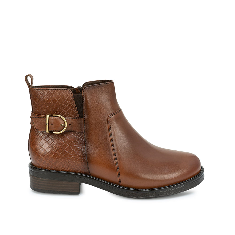 Botin Jodhpur Casual Tabaco
