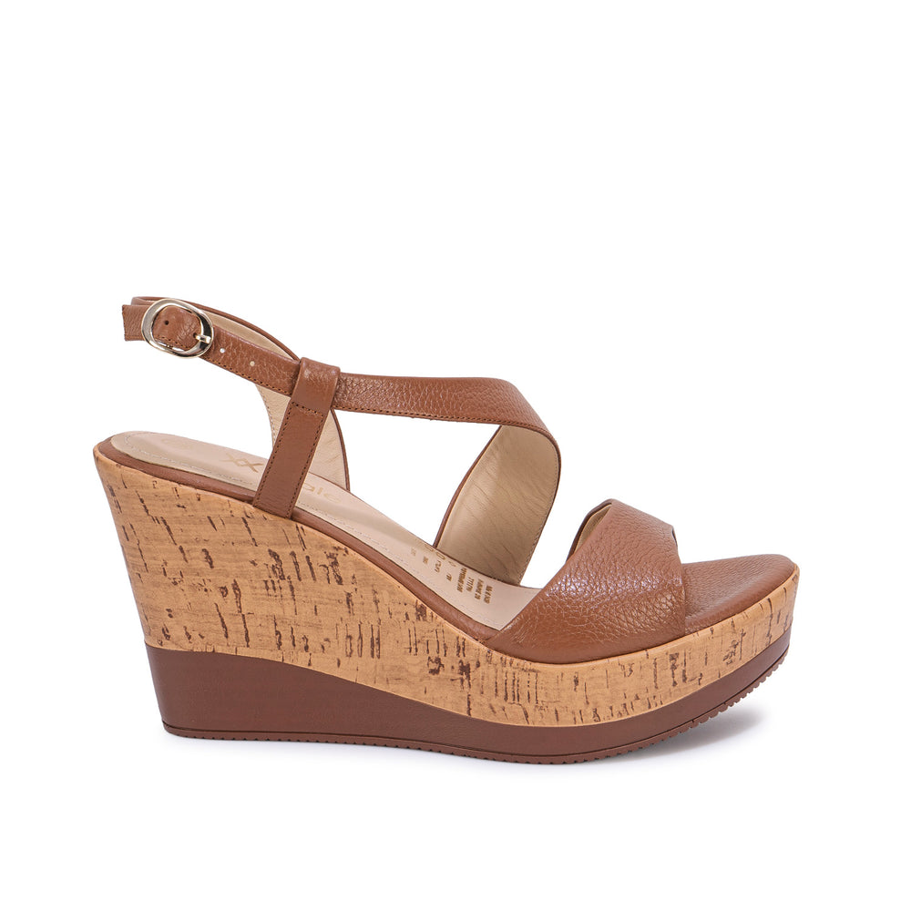 Sandalia Strap Casual Cuoio