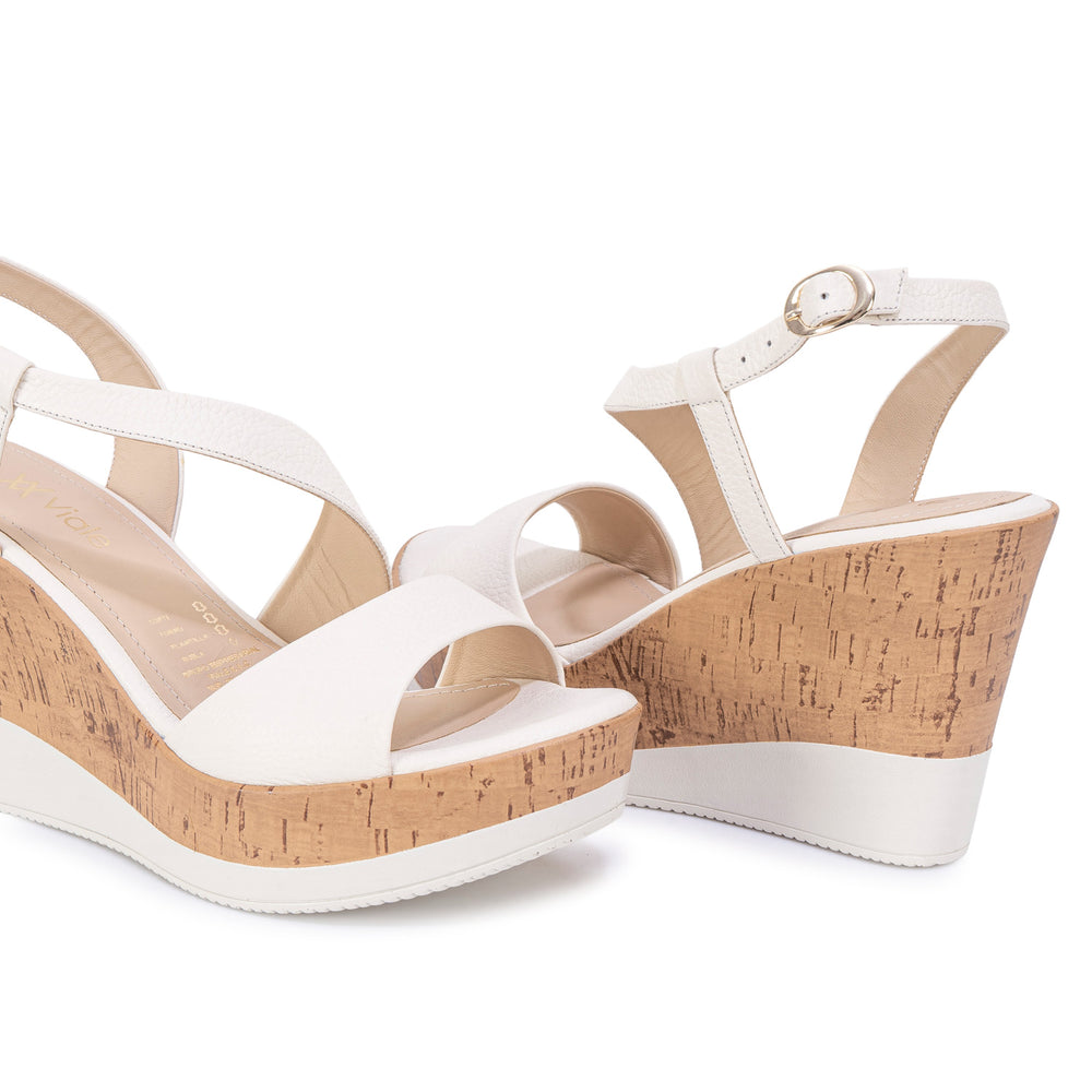 Sandalia Strap Casual Hueso