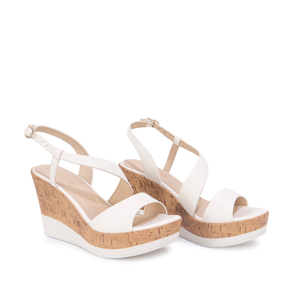 Sandalia Strap Casual Hueso