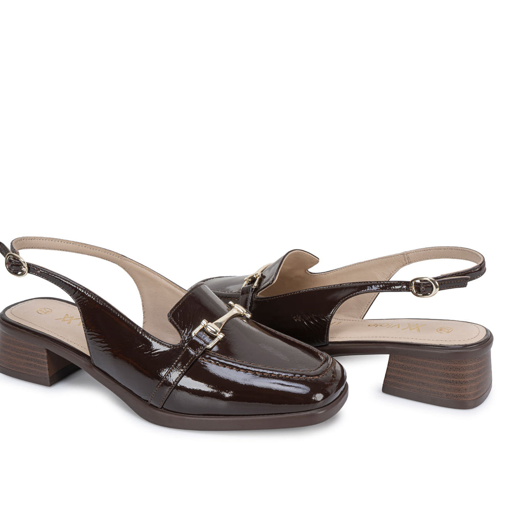 Zapato Mocasín Vestir Chocolate