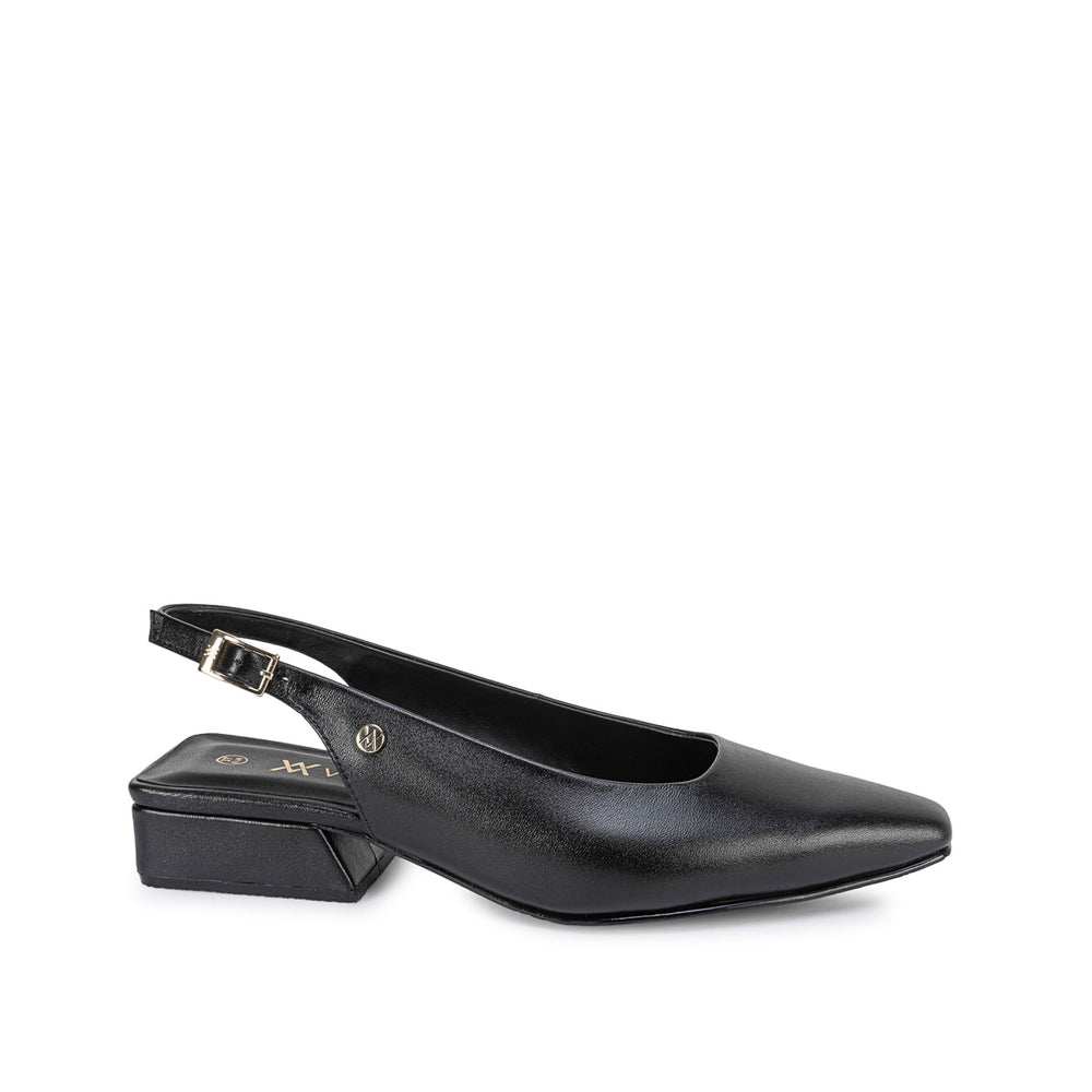 Zapato Stiletto Vestir Negro