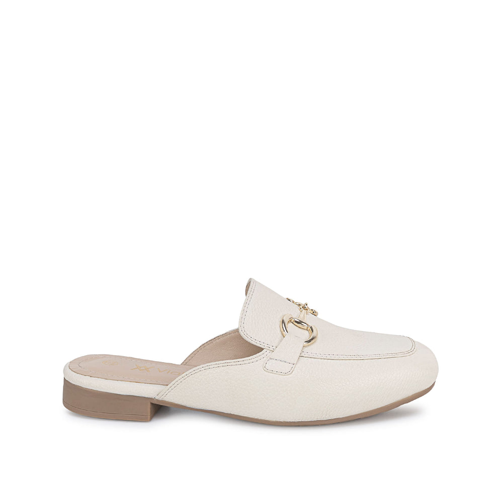 Zapato Sueco Casual Hueso
