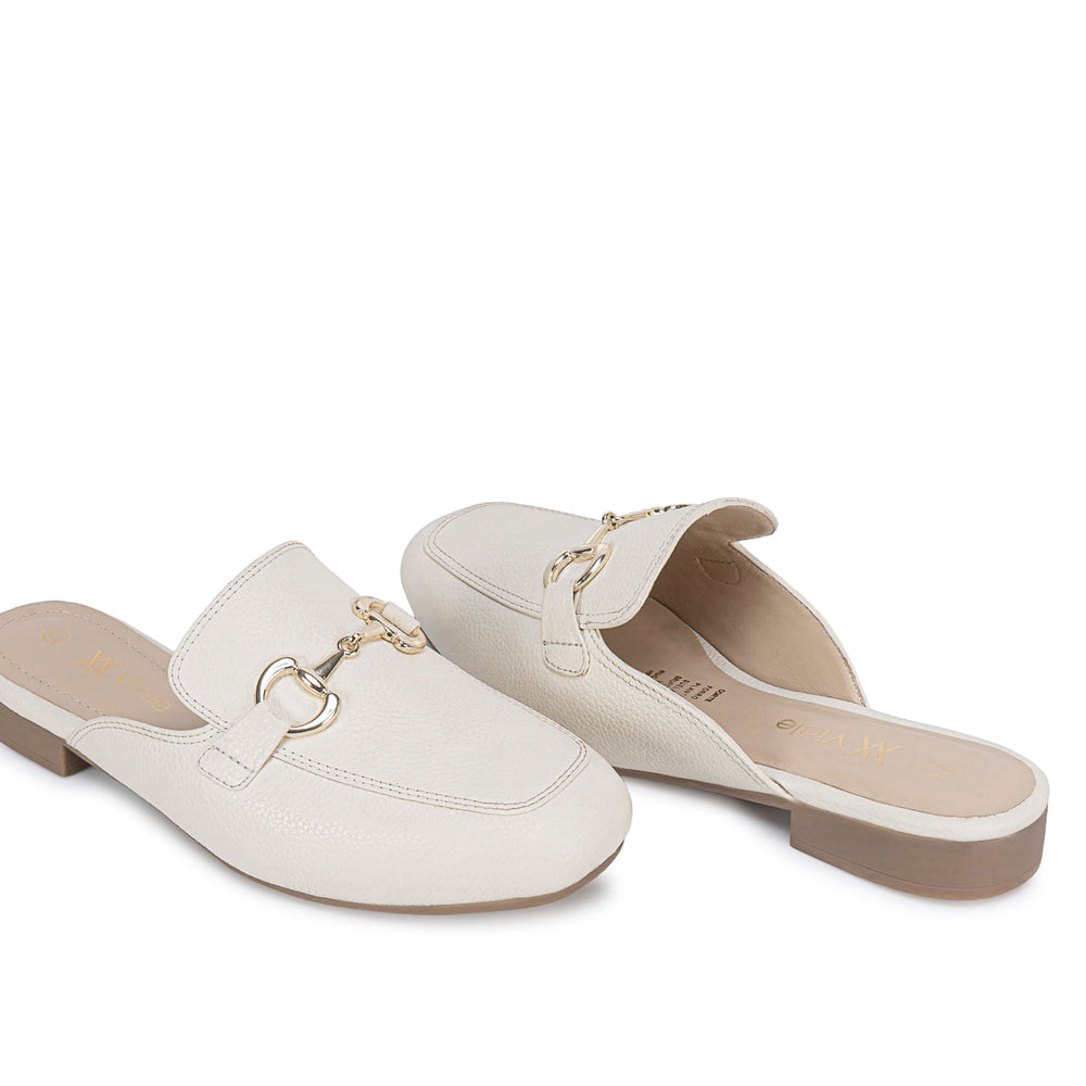 Zapato Sueco Casual Hueso