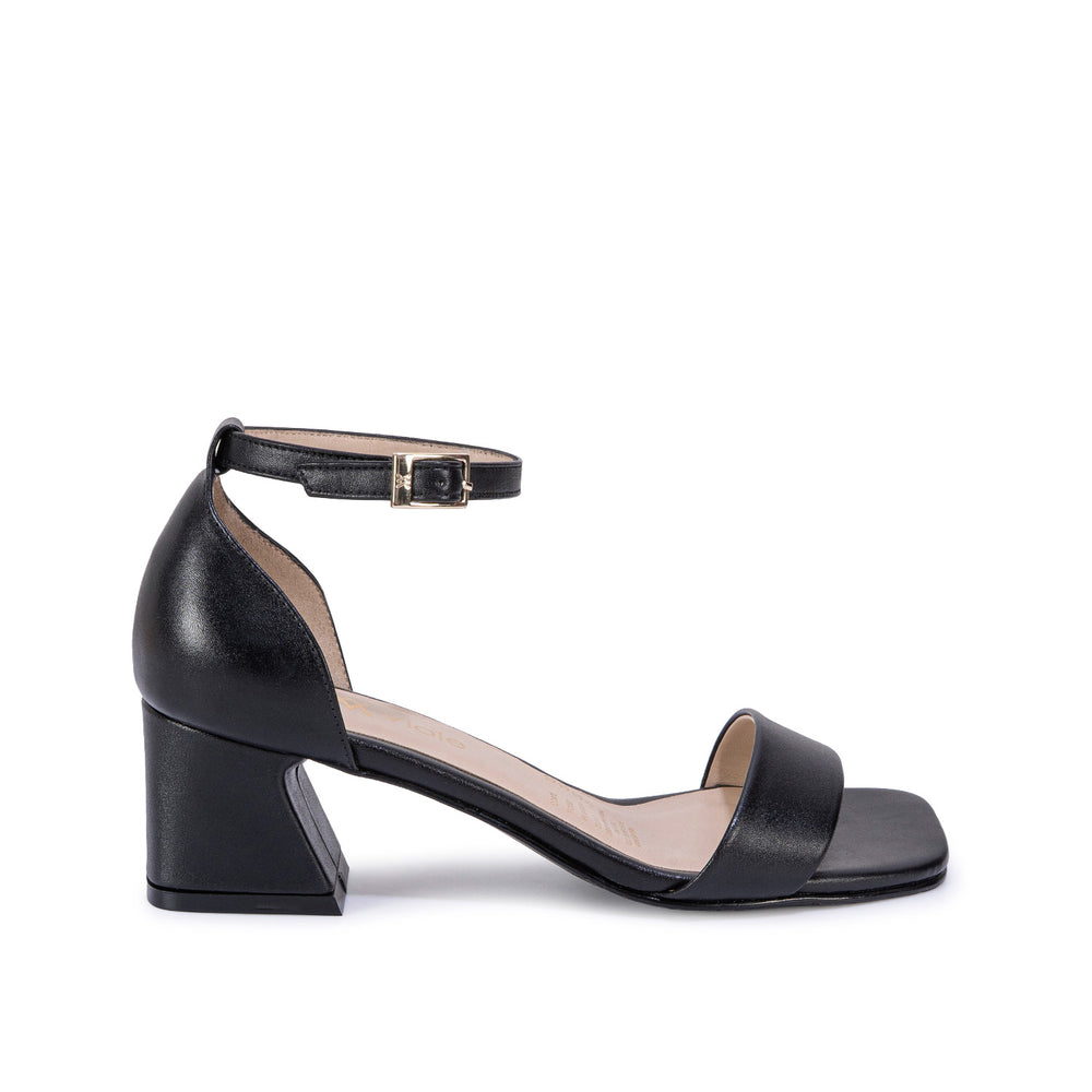 Sandalia D'Orsay Casual Negro