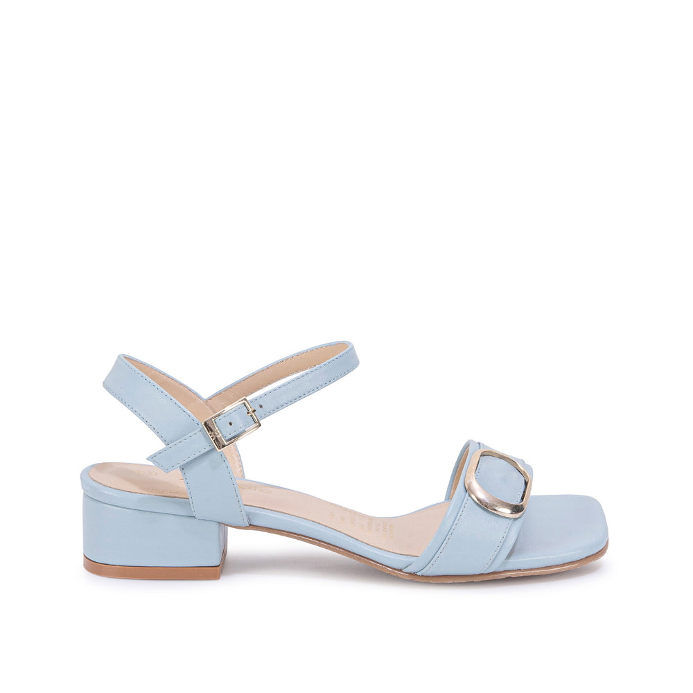 Sandalia D'Orsay Casual Celeste