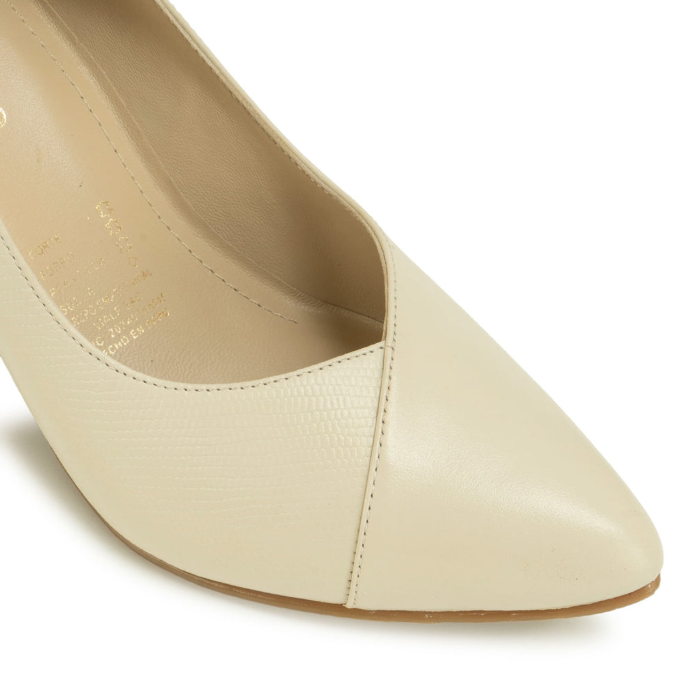 Zapato Reina Vestir Marfil