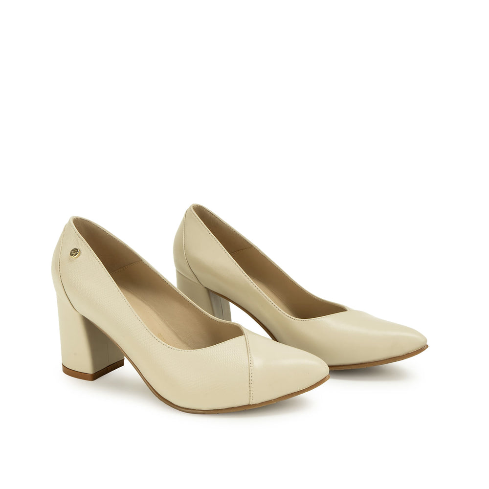 Zapato Reina Vestir Marfil