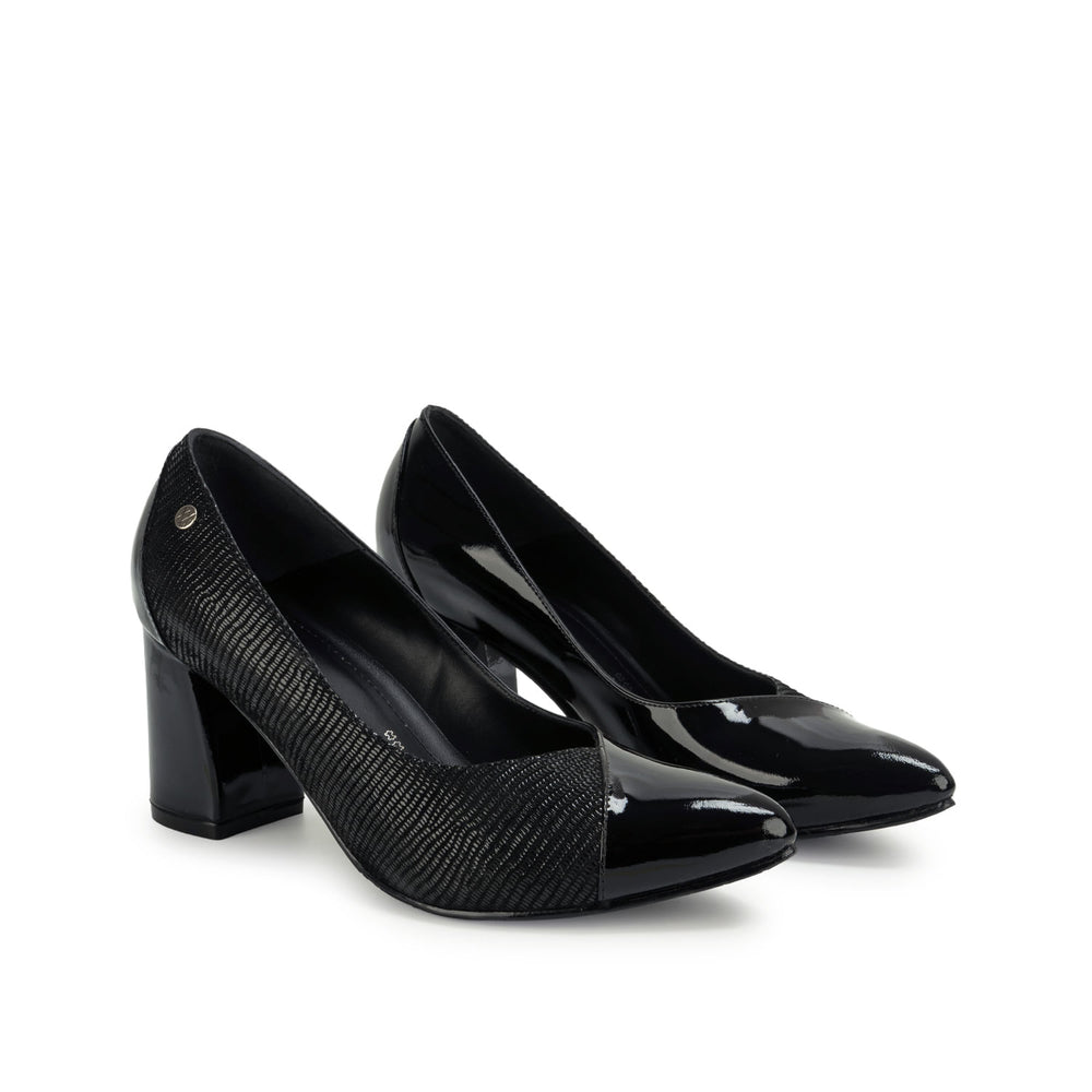 Zapato Reina Vestir Negro