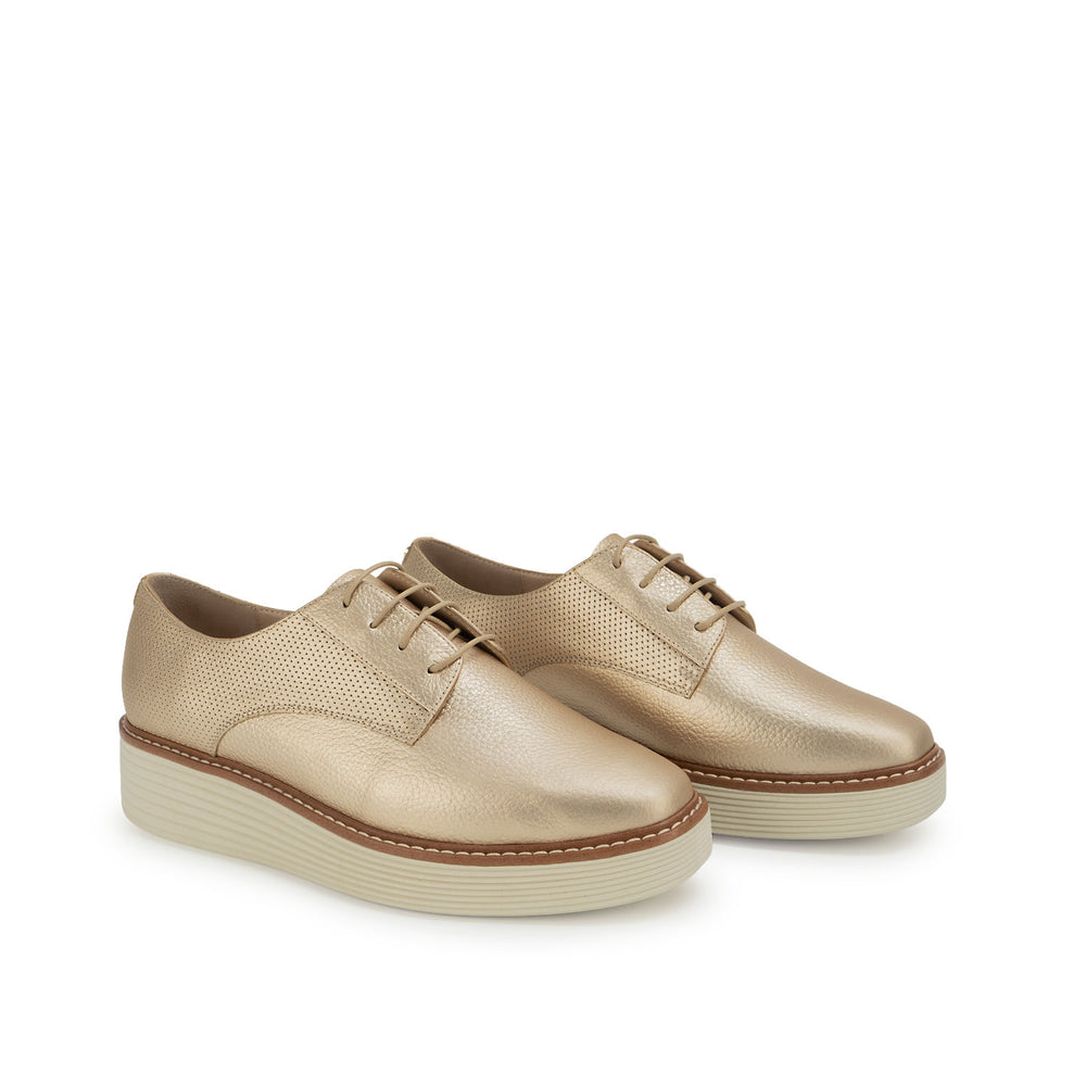 Zapato Oxford Casual Champagne