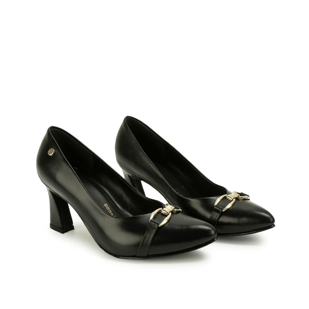Zapato Reina Vestir Negro