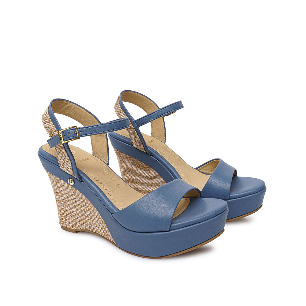 Sandalia D'orsay Casual Acero